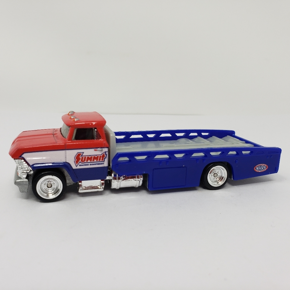 Hot Wheels Premium Team Transport Summit Racing Horizon Hauler Truck Real Riders